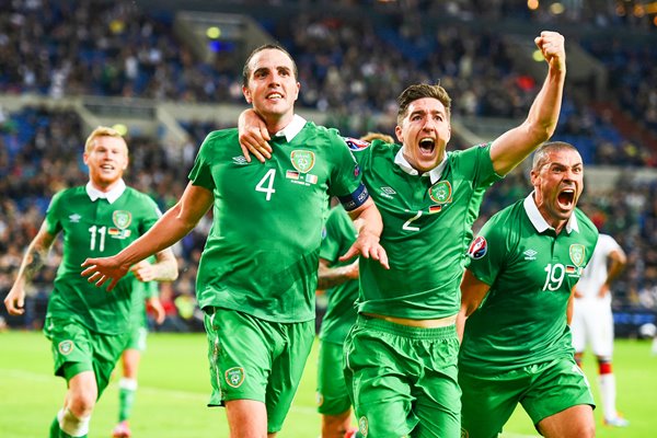 John O'Shea goal Ireland v Germany