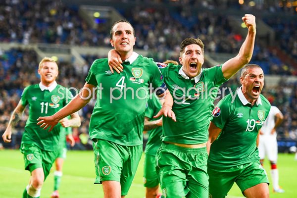 John O'Shea goal Ireland v Germany
