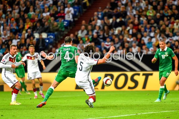 John O'Shea goal Ireland v Germany