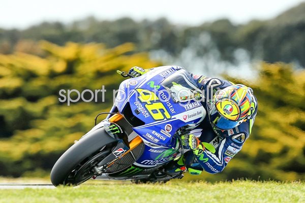 Australian MotoGP Winner 2014 Valentino Rossi 