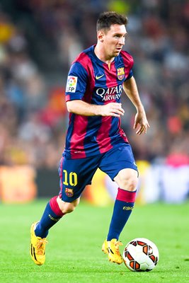 Lionel Messi Barcelona v Eibar 2014
