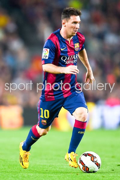 Lionel Messi Barcelona v Eibar 2014