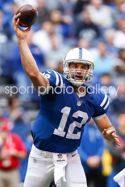 Bengals v Colts - Andrew Luck 2014