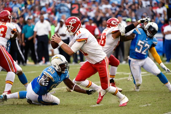 Alex Smith - Chiefs v Chargers 2014