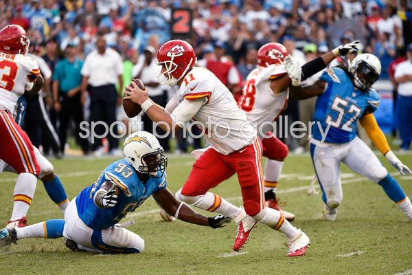 Alex Smith - Chiefs v Chargers 2014