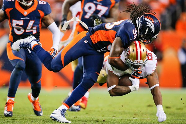 Carlos Hyde 49ers v Broncos 2014