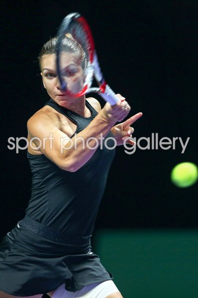 WTA Finals: Singapore 2014 - Simona Halep Forehand