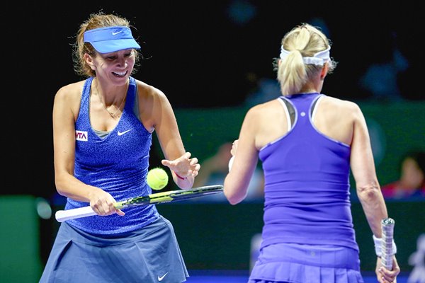 WTA Finals: Singapore 2014 - Tracy Austin & Iva Majoli 