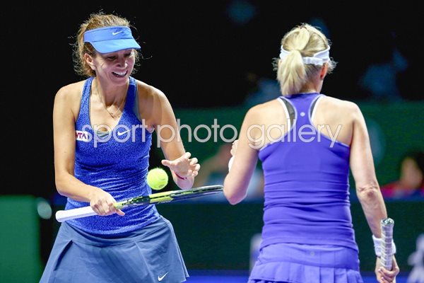 WTA Finals: Singapore 2014 - Tracy Austin & Iva Majoli