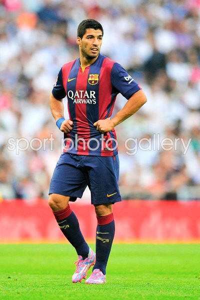 Luis Suarez FC Barcelona Portrait