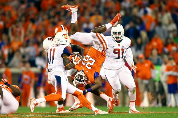 Darius Kelly Syracuse Orange v D.J. Howard Clemson Tigers