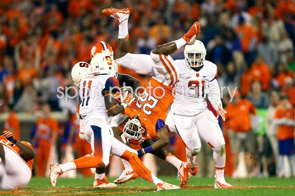 Darius Kelly Syracuse Orange v D.J. Howard Clemson Tigers