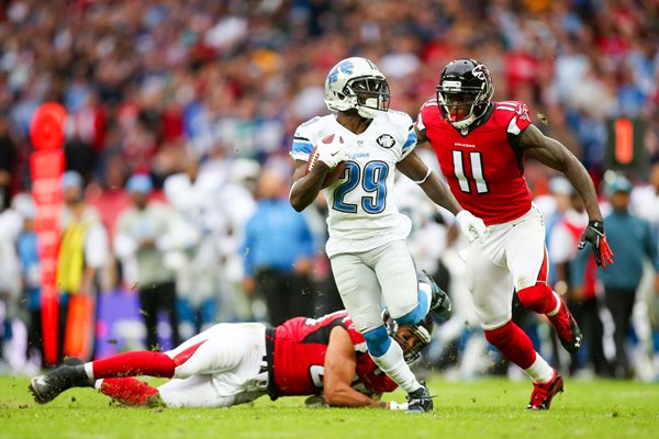 Cassius Vaughn Detroit Lions v Atlanta Falcons