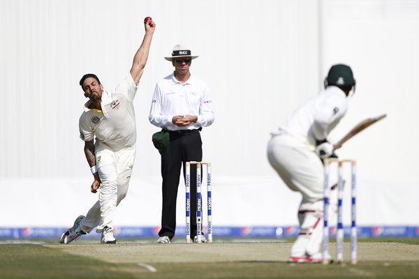 Mitchell Johnson Australia v Pakistan Abu Dhabi 2014