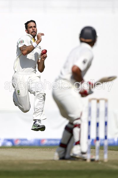 Mitchell Johnson Australia v Pakistan Abu Dhabi 2014