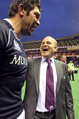 Andy Robinson & Nathan Hines - Scotland v South Africa