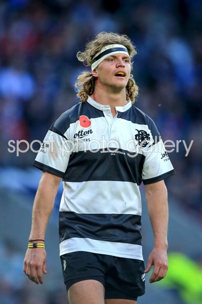 Nick Cummins Barbarians v Australia Twickenham 2014