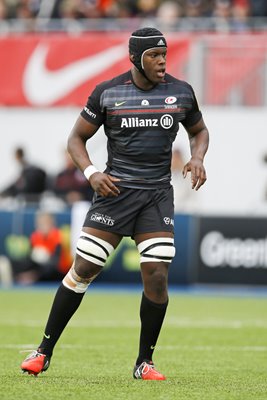 Maro Itoje Saracens v Harlequins LV Cup 2014