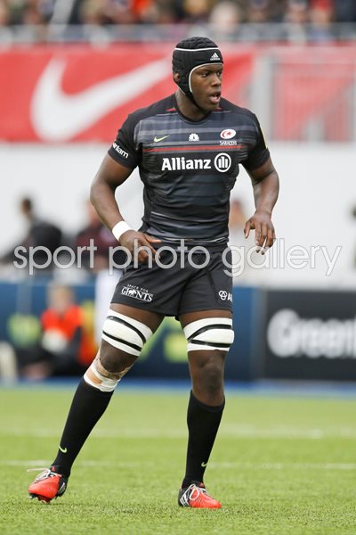 Maro Itoje Saracens v Harlequins LV Cup 2014