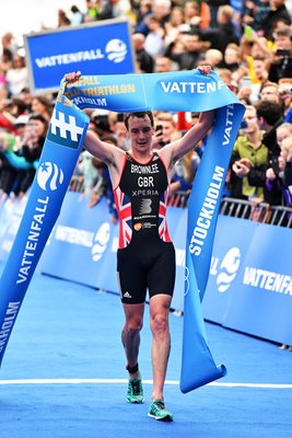 Alistair Brownlee World Triathlon Stockholm 2016