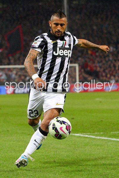 Arturo Vidal Juventus FC in action