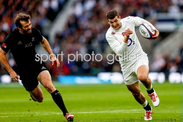 Jonny May England v New Zealand Twickenham