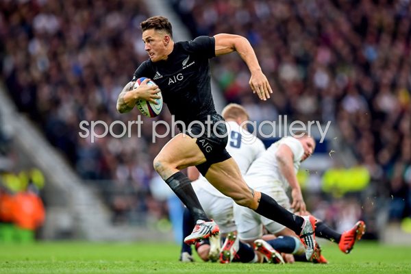 England v New Zealand Sonny Bill Williams 