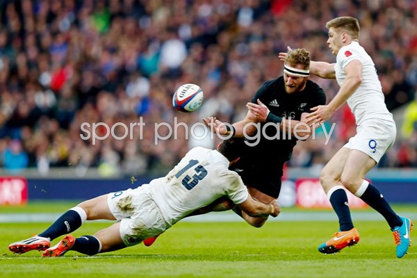Kieran Read New Zealand v England Twickenham