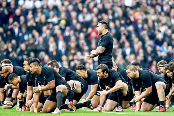 New Zealand Liam Messam Haka Twickenham 