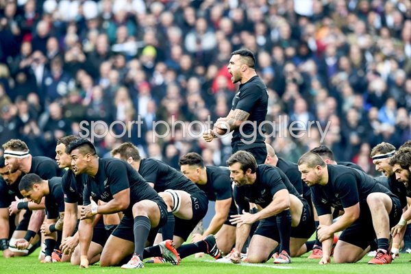 New Zealand Liam Messam Haka Twickenham 