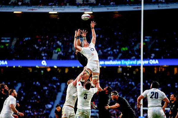 Tom Wood England v New Zealand Twickenham