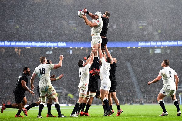 Dave Attwood England v New Zealand Twickenham