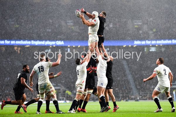 Dave Attwood England v New Zealand Twickenham