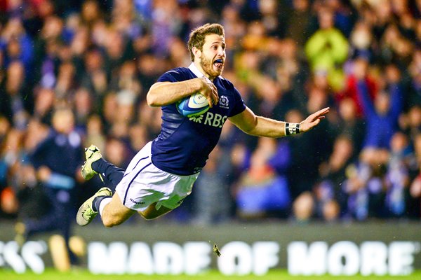 Tommy Seymour Scotland v Argentina Murrayfield