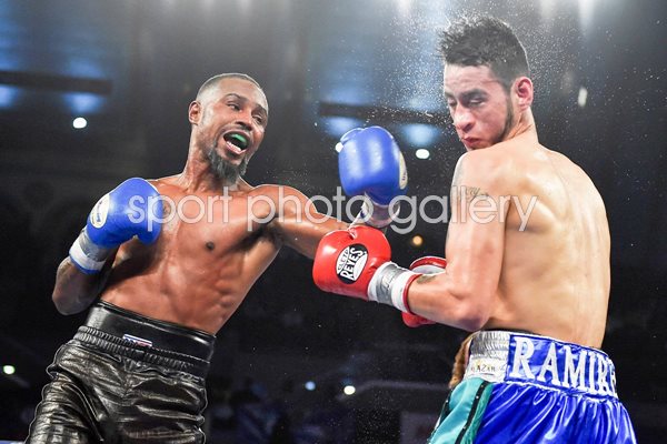 Eric Hunter punches Daniel Ramirez