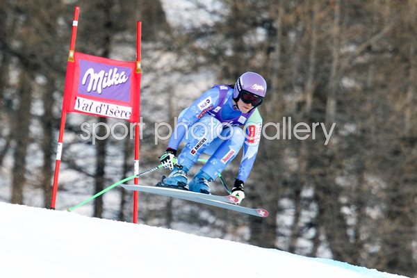 Tina Maze France World Cup Downhill Val D'Isere 2013