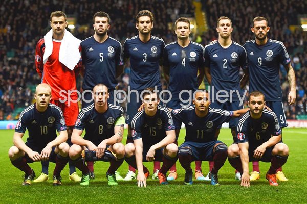 Scotland team line up v Ireland 2014
