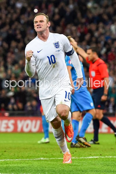 Wayne Roonet England v Slovenia Wembley 2014