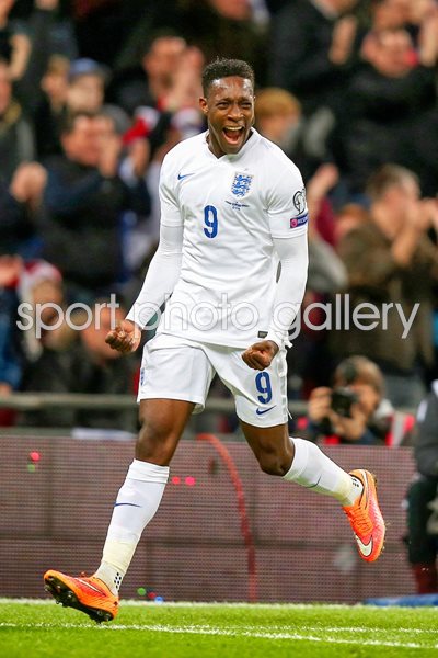 England v Slovenia Danny Welbeck Wembley 2014