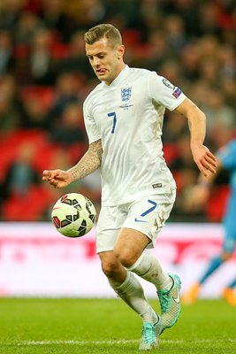 England v Slovenia Jack Wilshere Wembley 2014