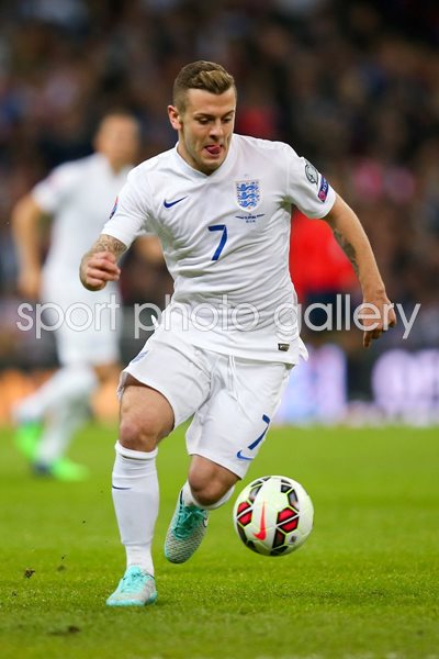 England v Slovenia Jack Wilshere Wembley 2014