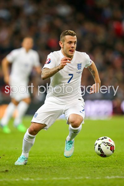 England v Slovenia Jack Wilshere Wembley 2014