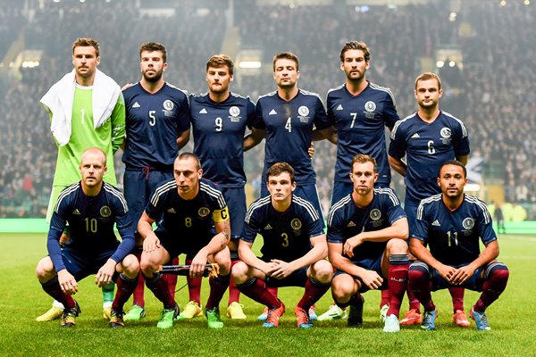 Scotland Team Line Up v England Glasgow 2014