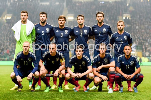 Scotland Team Line Up v England Glasgow 2014