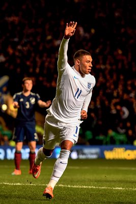 Alex Oxlade-Chamberlain England  v Scotland 2014