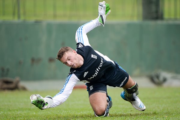 Jos Buttler England Net Session Sri Lanka 2014