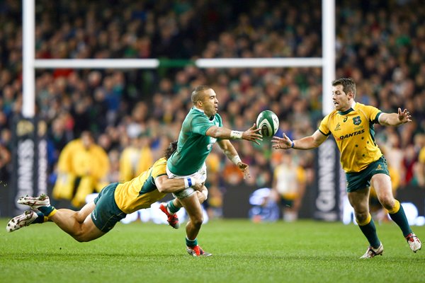 Simon Zebo Ireland v Australia Aviva Stadium 2014