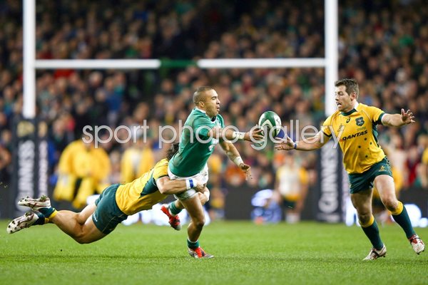 Simon Zebo Ireland v Australia Aviva Stadium 2014