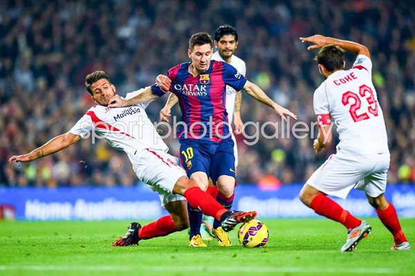 Lionel Messi v Sevilla FC La Ligan 2014