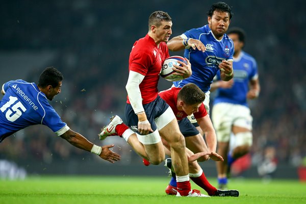 Jonny May England v Samoa Twickenham 2014